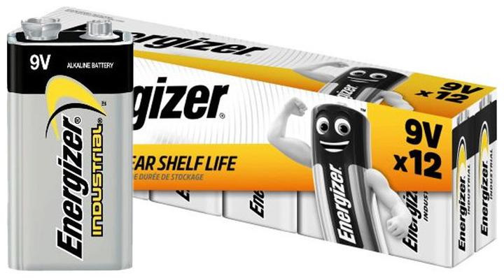Produktbild Energizer Industrial (12 Stk., 9V Block, 600 mAh)