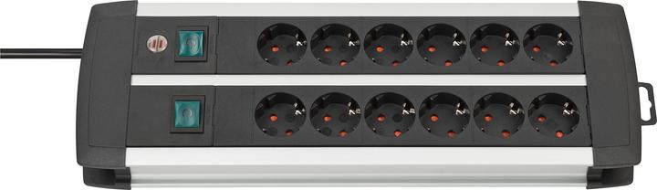 Brennenstuhl Premium-Alu-Line (12 x, CEE 7/3, 3 m)
