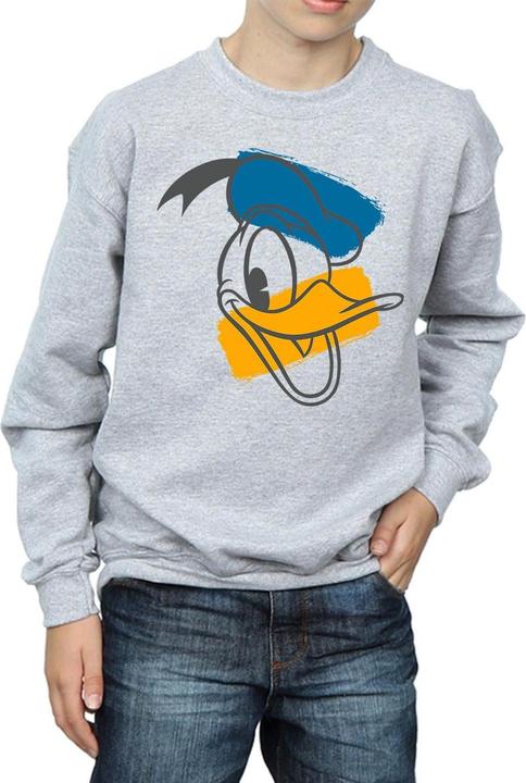 Produktbild Disney Donald Duck Head Sweatshirt Jungen (140, 146)