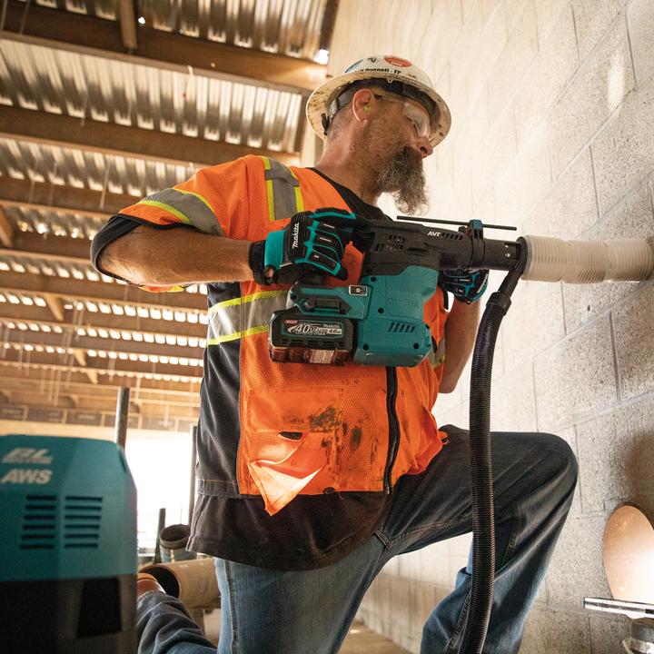 Produktbild Makita 40V Akku-Kombihammer HR009GM202 mit Schnellwechselfutter (Akkubetrieb)