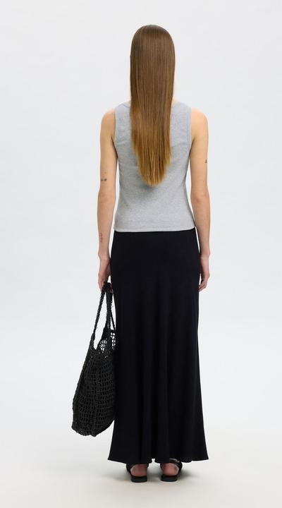 Actual product image Selected Femme Rippmuster Baumwoll Tanktop (XXL)