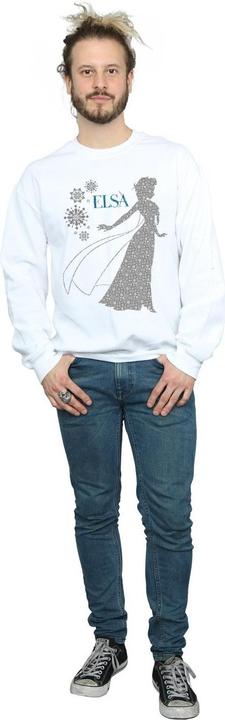 Immagine prodotto Disney Frozen Elsa Christmas Silhouette Felpa Uomo (XXL)