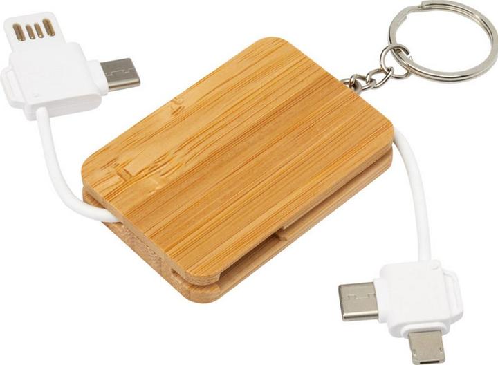 Produktbild Generic Schlüsselanhänger Ladekabel Reel 6 in 1 (0.12 m)