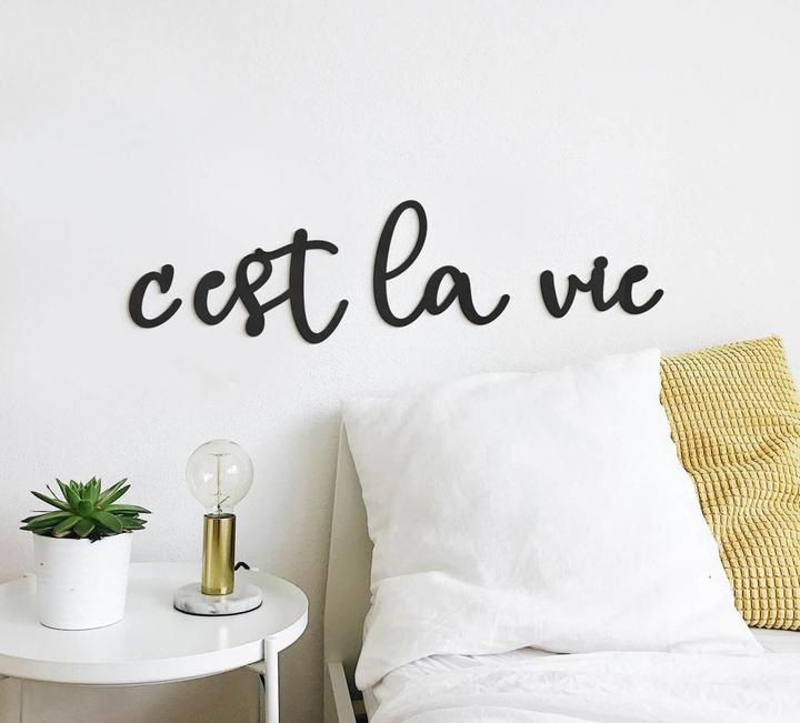 Produktbild Trenddeko C'est la vie (75 x 20 cm)