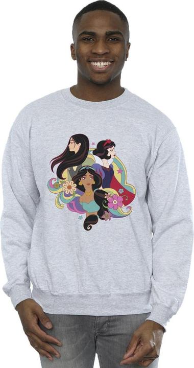 Actual product image Disney Mens Princess Mulan Jasmine Snow White Sweatshirt (XL)