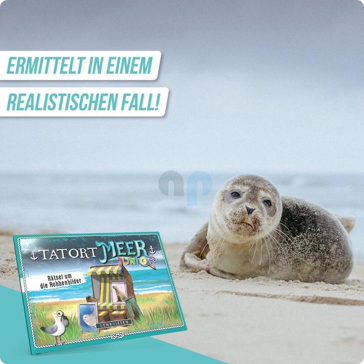 Produktbild Denkriesen Tatort Meer Junior | Rätsel um die Robbenbilder - Fall 1 (Deutsch)