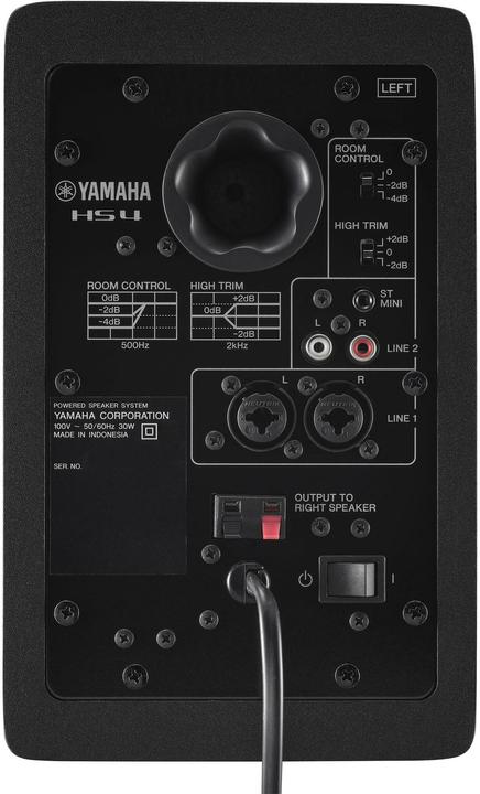 Immagine prodotto Yamaha HS4 (Attivo, Coppia, 2x 26 W)