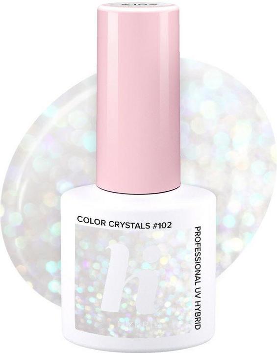 Actual product image Hi Lacquer No. 102 Colour Crystals 5ml