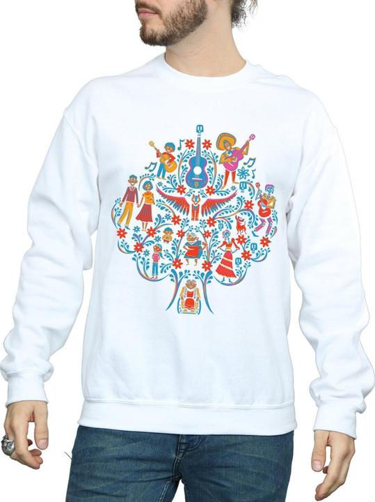 Actual product image Disney Mens Coco Tree Pattern Sweatshirt (L)