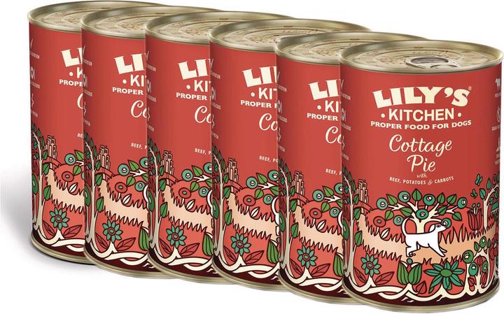 Produktbild Lily's Kitchen Cottage Pie (Adult, 6 Stk., 400 g)