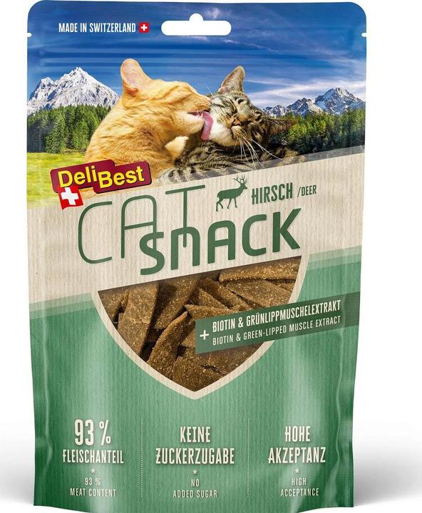 Produktbild DeliBest Cat Vital Snack Wildfleisch-Chip (1 Stk., 60 g)