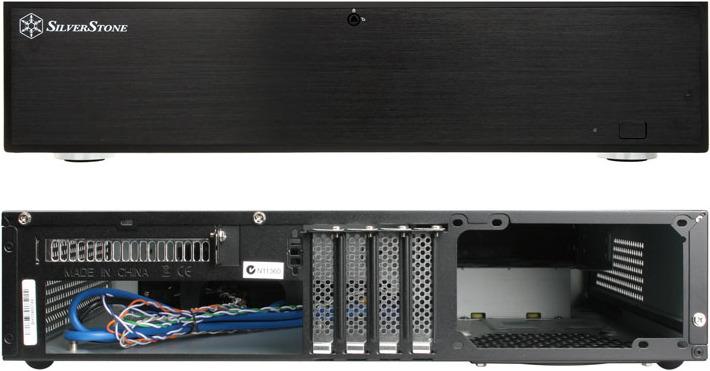 Actual product image Silverstone SST-ML04B Milo (mATX, Mini-ITX, DTX)