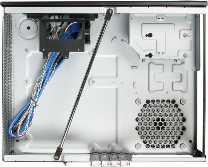 Actual product image Silverstone SST-ML04B Milo (mATX, Mini-ITX, DTX)