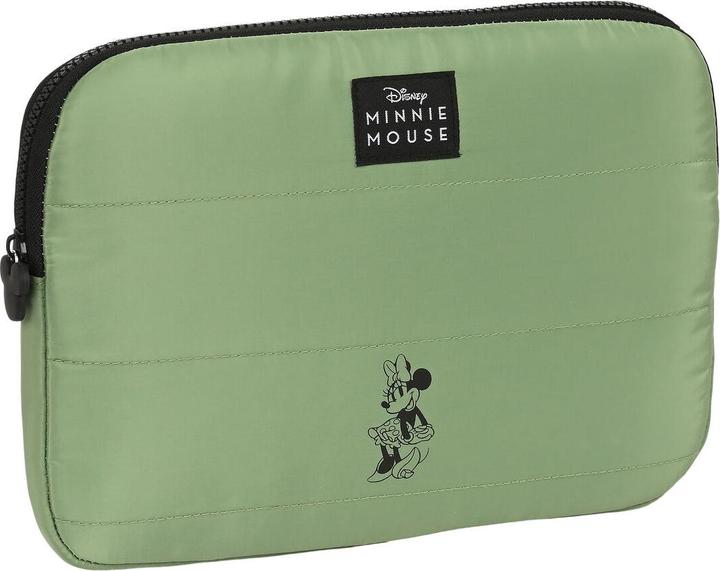Actual product image Minnie Mouse Laptop sleeve Mint shadow Military green (31 x 23 x 2 cm) (11.60")