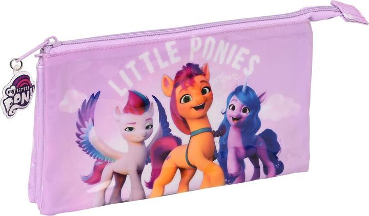 Immagine prodotto My Little Pony Astuccio triplo multiuso viola (22 x 12 x 3 cm)