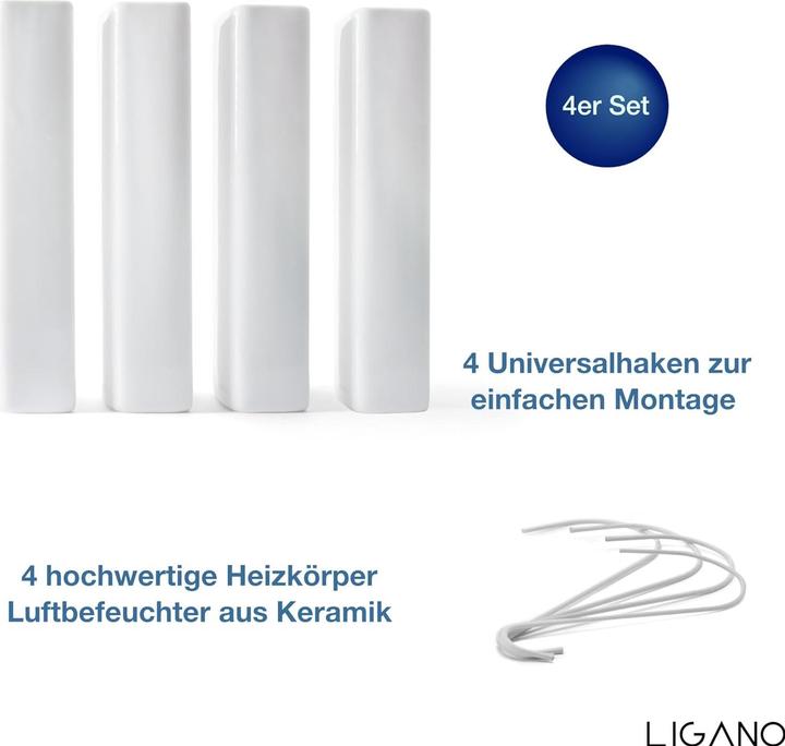 Image du produit Ligano Heizkörper Luftbefeuchter (4 Stück)