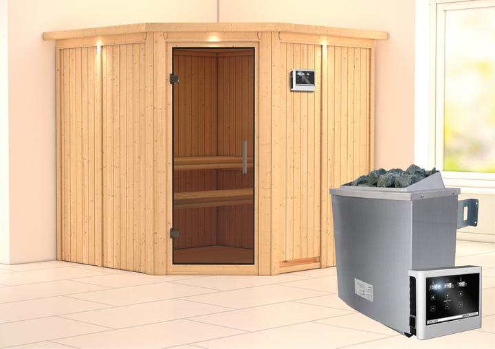 Produktbild Karibu Jarin mit Dachkranz (9 KW externe Steuerung)