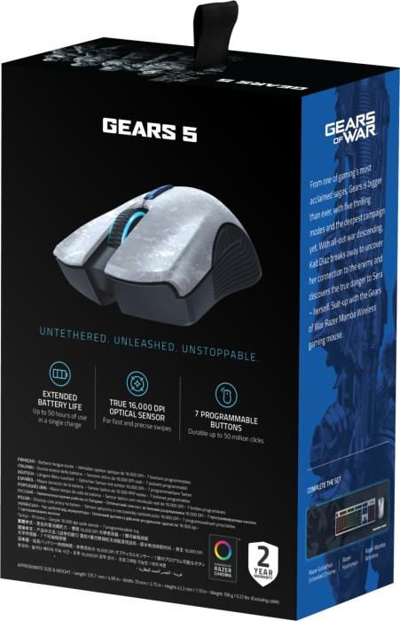 Produktbild Razer Mamba Gears of War 5 Edition (Kabelgebunden, Kabellos)