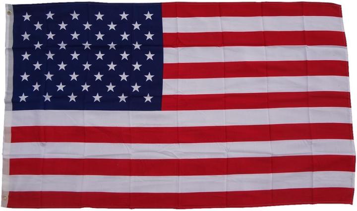 Produktbild trends4cents XXL Flagge USA / Amerika 250 x 150 cm Fahne mit 3 Ösen 100g/m² Stoffgewicht Hissen