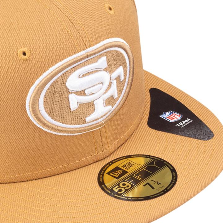 Produktbild New Era 59Fifty Fitted Cap San Francisco 49ers wheat - 8 (8)