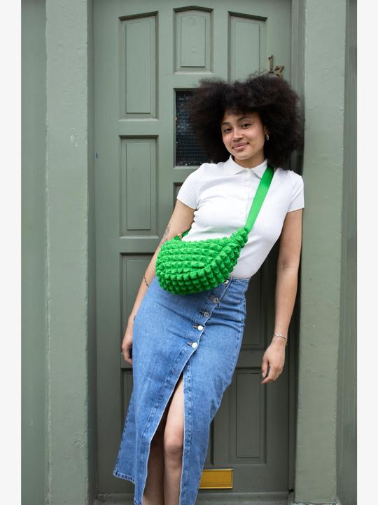 Actual product image Kind Bag Cross Body Bag Green