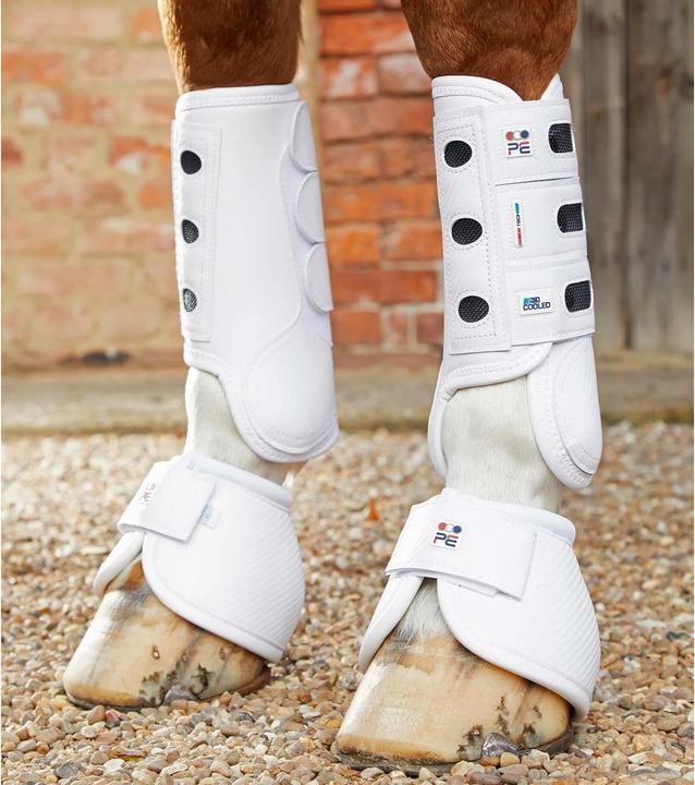 Actual product image Premier Equine front gaiter for hore carbon tech air cooled