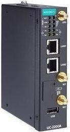 Image du produit Moxa UC-2222A-T-UE - Ordinateur industriel Arm® Cortex®-A53 dual-core 64-bit 1 GHz avec 2 ports Ethernet