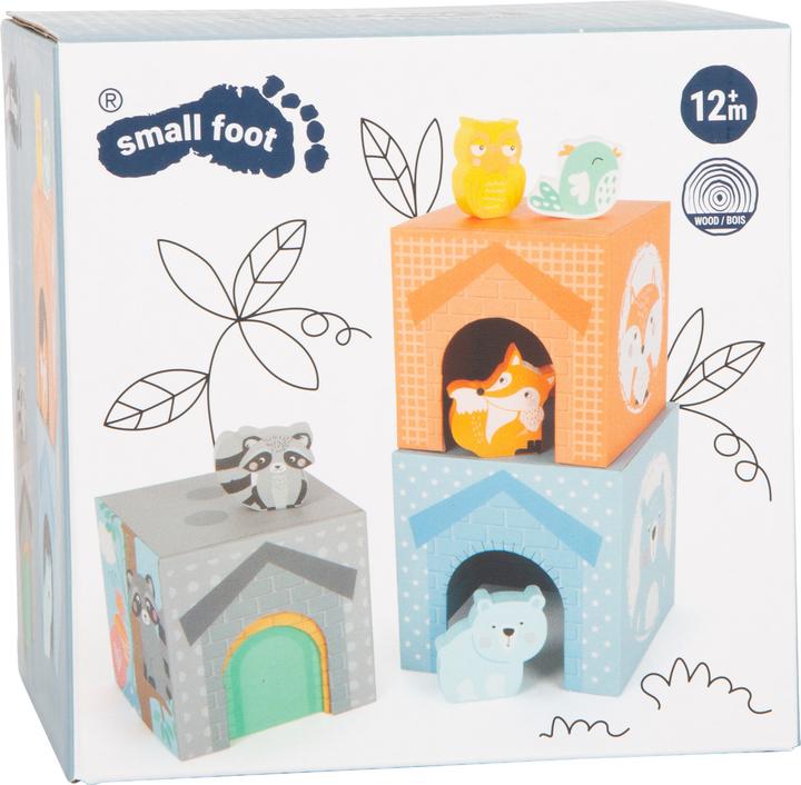 Image du produit small foot Cubes à empiler Pastel