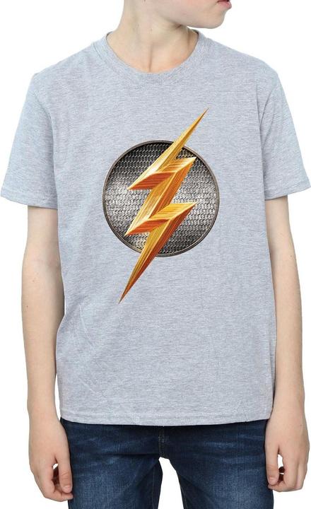 Image du produit - T-shirt JUSTICE LEAGUE MOVIE FLASH EMBLEM - Garçon (152, 158)