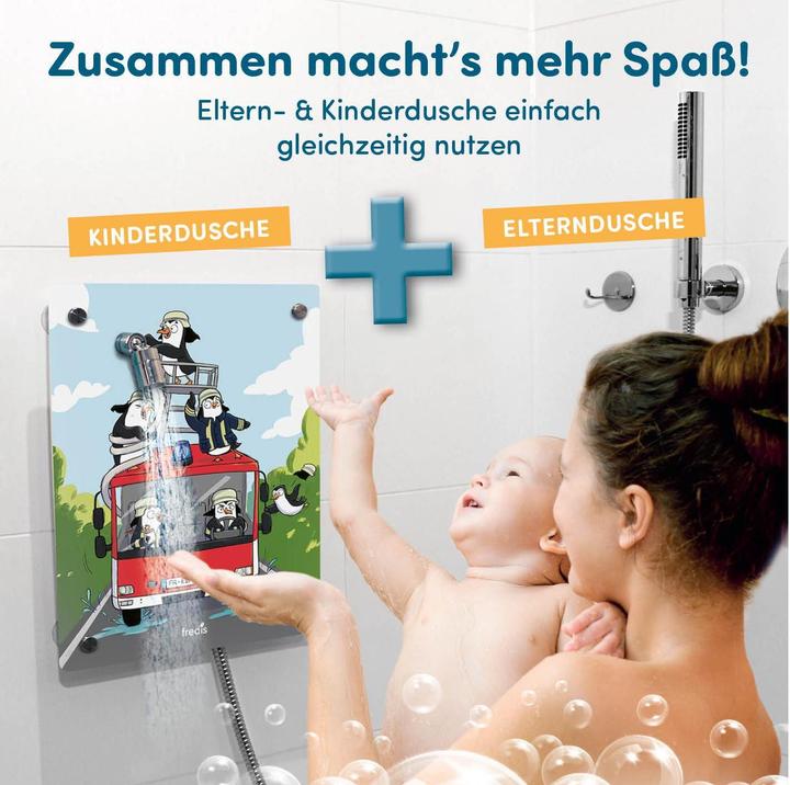 Actual product image Fredis children's shower fire brigade 40 x 30 cm, connection dimensions: Without, design