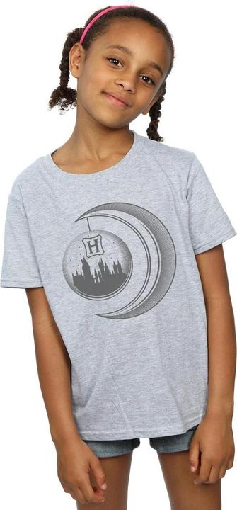Immagine prodotto Hogwarts Moon Maglietta Ragazze (140, 146)