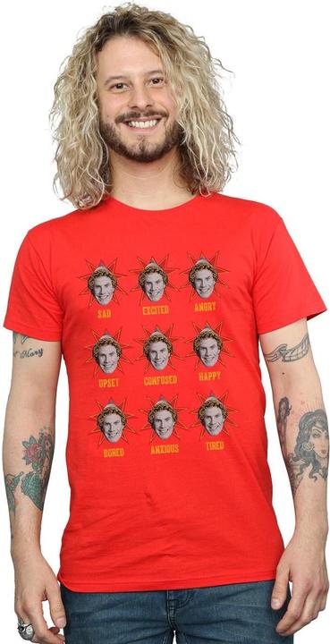 Actual product image Elf Mens Buddy Moods T-Shirt (3XL)