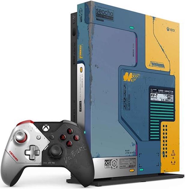 Produktbild Microsoft Xbox One X Konsole 1TB - Cyberpunk 2077