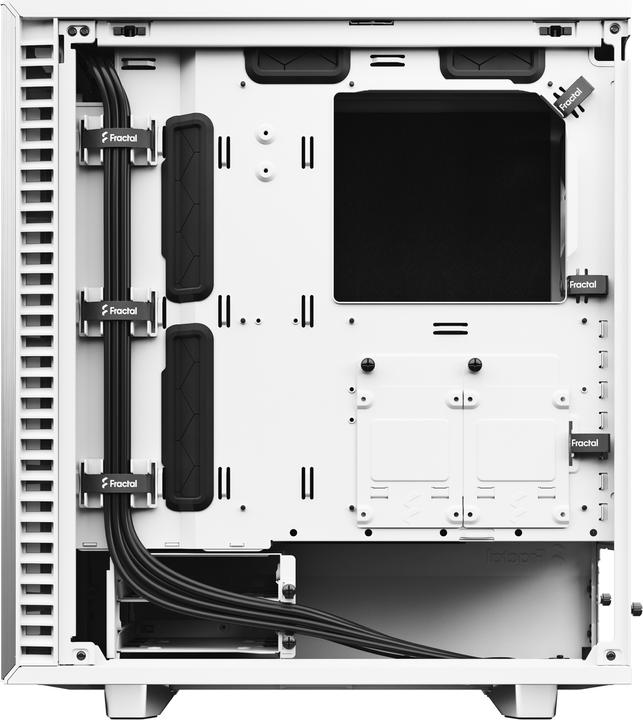Actual product image Fractal Define 7 Compact White Solid (ATX, mATX, Mini-ITX)