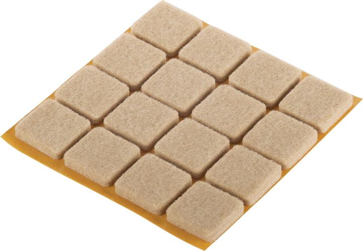Actual product image Fix-o-moll Parquet gliders (Parquet floor gliders, 16 Piece)
