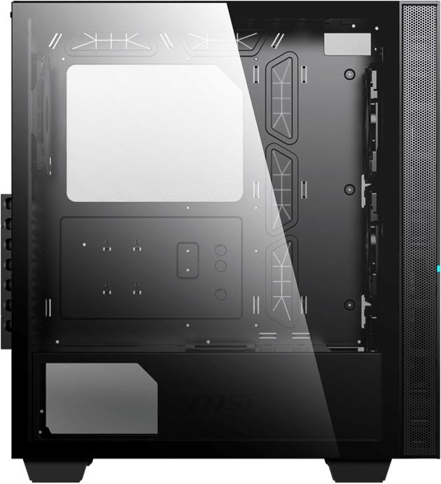 Actual product image MSI MPG Sekira 100R (mATX, Mini-ITX, ATX, E-ATX)