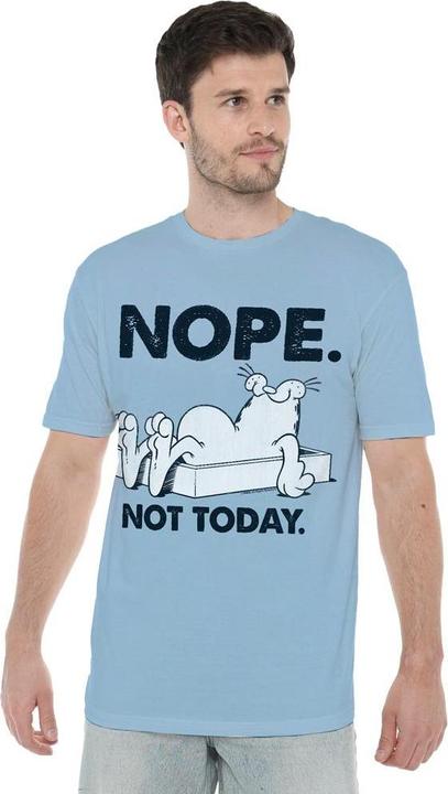 Actual product image Garfield Mens Nope T-Shirt (S)