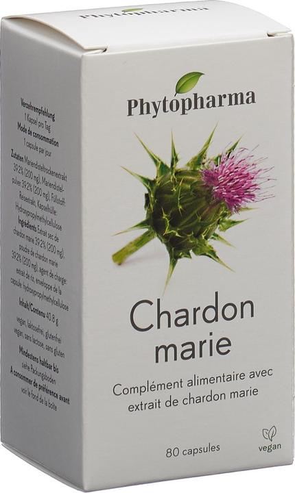 Produktbild Phytopharma Mariendistel (80 Stück, Kapseln, 78 g)