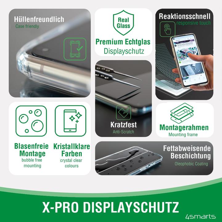 Produktbild 4smarts Second Glass X-Pro (1 Stück, Oppo Find X5 Lite)