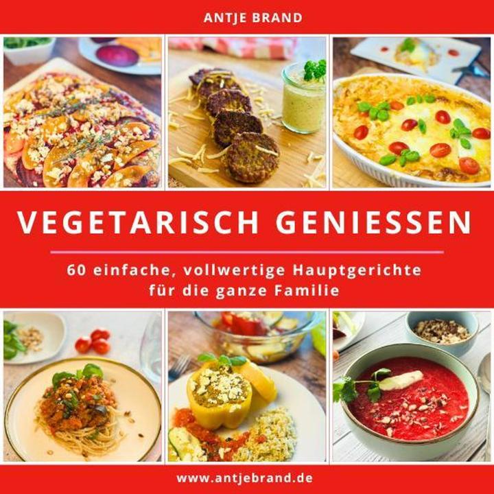 Actual product image Brand:VEGETARISCH GENIESSEN (German, Antje Brand, 2025)