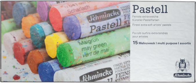 Produktbild Schmincke PASTELL-KASTEN. HOLZ/à15 (Sortiert, 15 x)