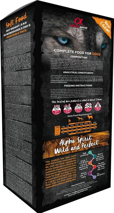 Image du produit Alpha Spirit MULTIPROTEIN wet multi food for dogs 9kg (Adulte, 9000 g)