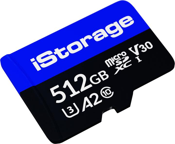Produktbild iStorage microSD (1-Pack) (512 GB, microSDXC, U3, UHS-I)