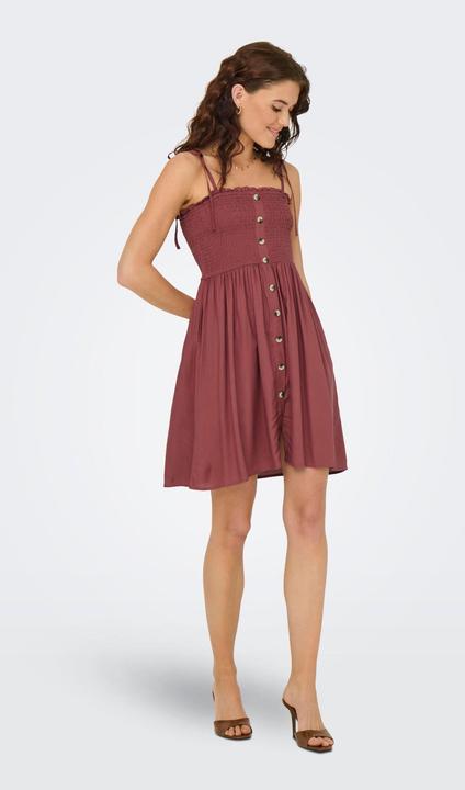 Produktbild Only Normal geschnitten Trapezausschnitt Kurzes Kleid Kleid (L)