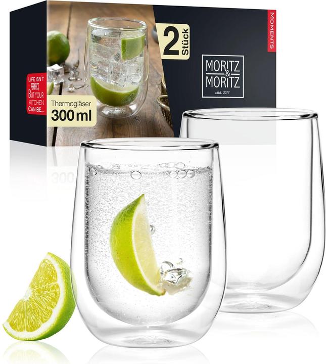 Image du produit Moritz & Moritz Verres à boire (0.30 l, 2 x)