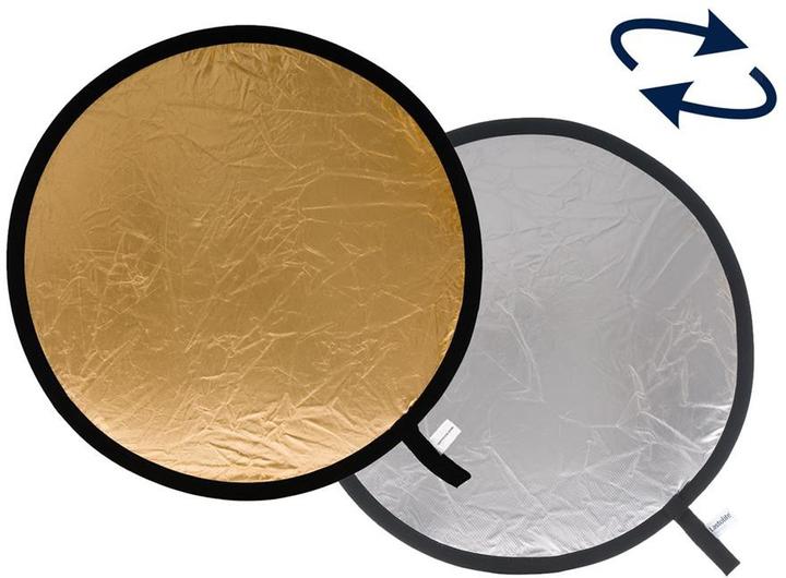 Produktbild Lastolite Faltreflektor 50 cm silber/gold (Faltreflektor, 50 cm)