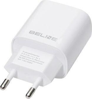 Image du produit Beline Ład. siec. 1x USB-C 20W + câble USB-C biała /white PD 3.0 BLNCW20C (20 W)