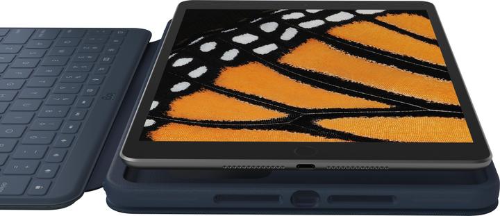 Produktbild Logitech Rugged Combo 3 Touch (DE, iPad 2020 (8. Gen), iPad 2021 (9. Gen), iPad 2019 (7. Gen))