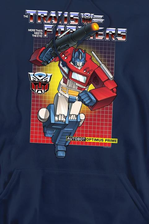 Actual product image Transformers Mens Optimus Prime Hoodie (XXL)