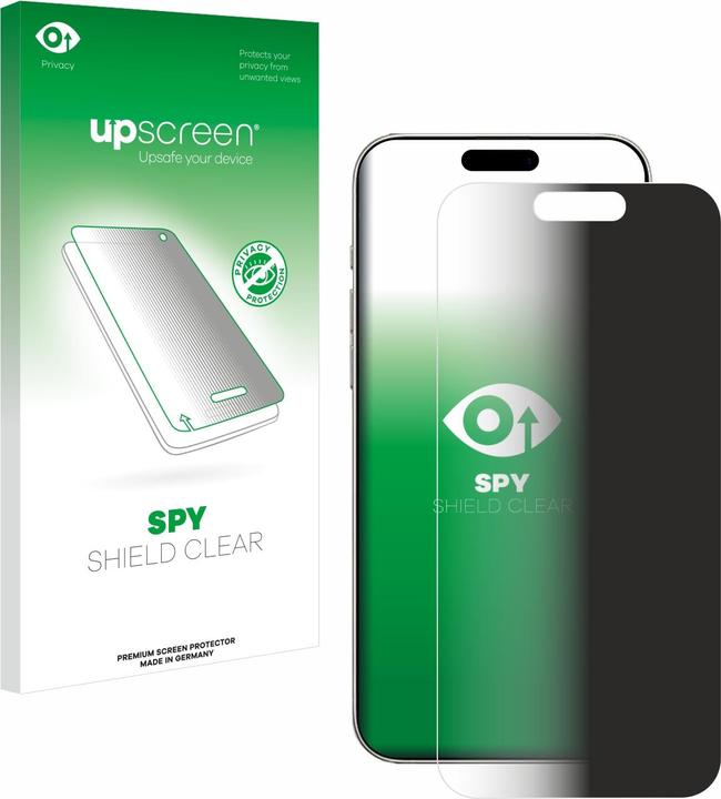 Produktbild upscreen Sichtschutzfolie Anti-Spy Privacy Folie Blaulicht-Schutz (1 Stück, Apple iPhone 16)
